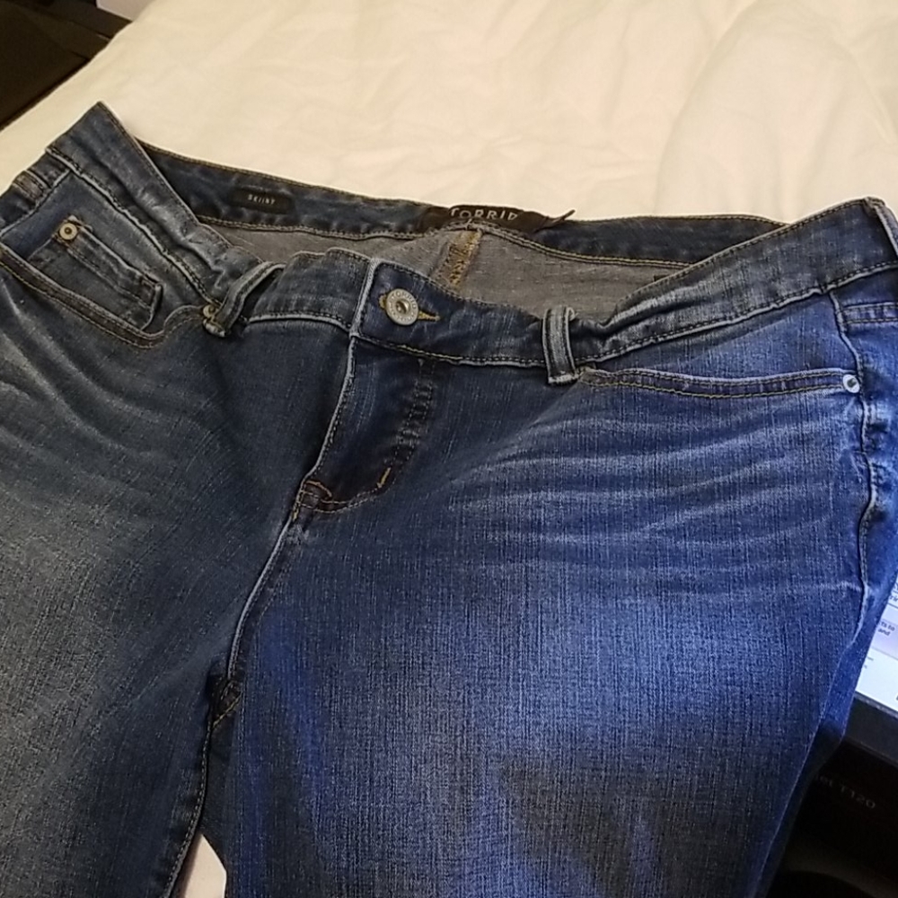 Torrid skinny jeans 18R